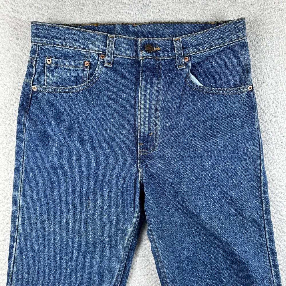 Vintage Levi's 505 Jeans Mens 32x36 Blue Denim Straight Leg Made In USA 90s